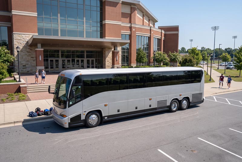 Sports Team Charter Bus Rentals in Roswell, GA