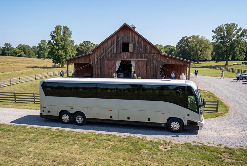 Wedding Shuttle Bus Services in Roswell, GA